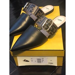 Fendi Sabot Mules